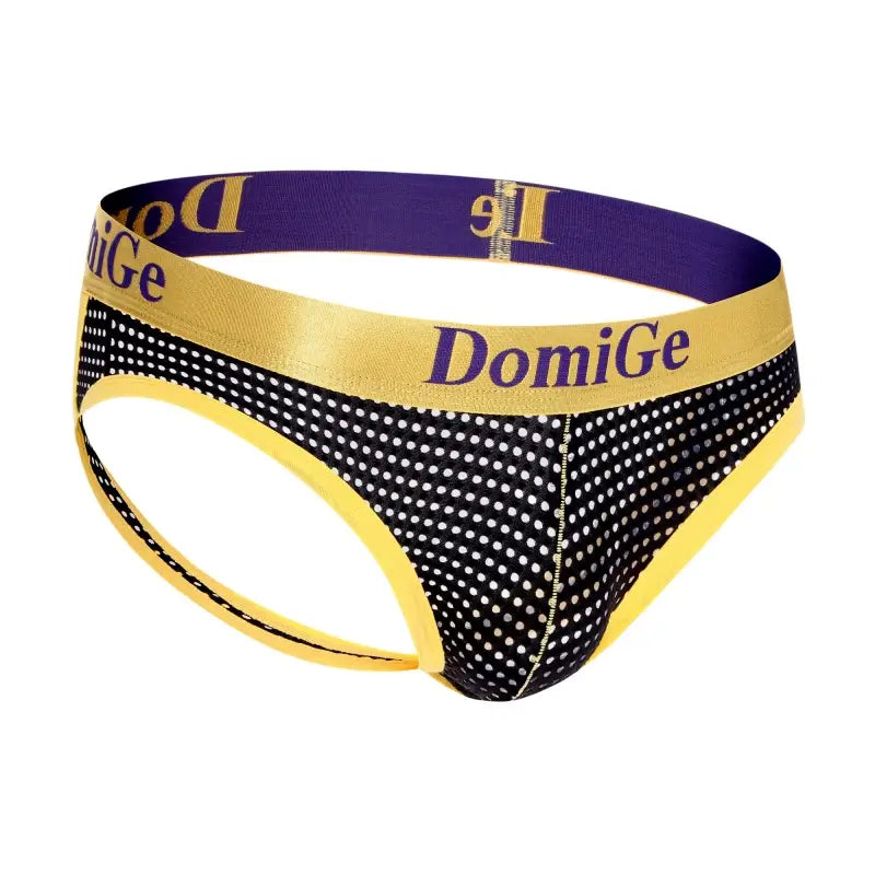 DomiGe Suspensorios para hombre Mezcla de nailon y spandex de primera calidad