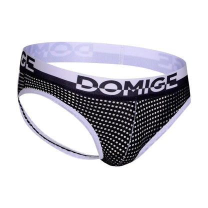 DomiGe Suspensorios para hombre Mezcla de nailon y spandex de primera calidad