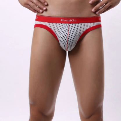 DomiGe Suspensorios para hombre Mezcla de nailon y spandex de primera calidad