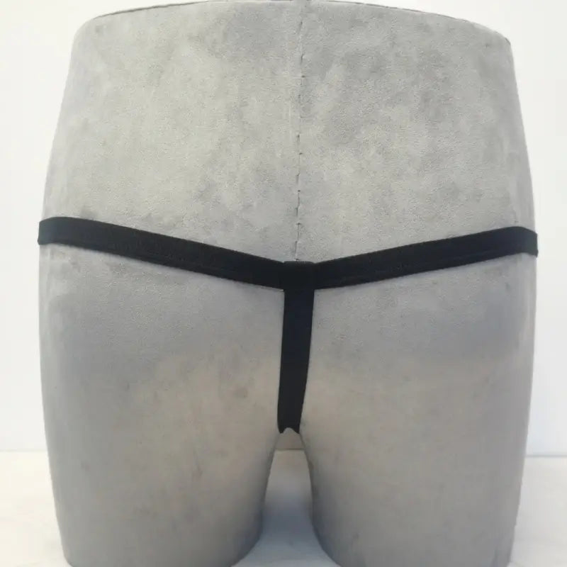 DomiGe Men's Thongs Underwear - Breathable Mesh G-String Low Rise Sexy Thong