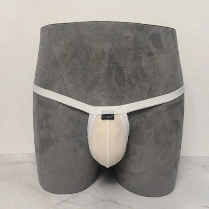 DomiGe Men's Thongs Underwear - Breathable Mesh G-String Low Rise Sexy Thong