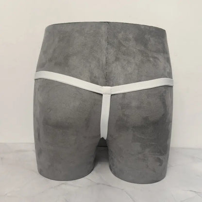 DomiGe Men's Thongs Underwear - Breathable Mesh G-String Low Rise Sexy Thong