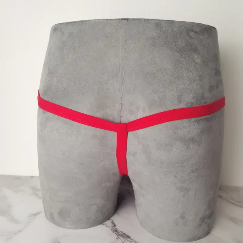 DomiGe Men's Thongs Underwear - Breathable Mesh G-String Low Rise Sexy Thong