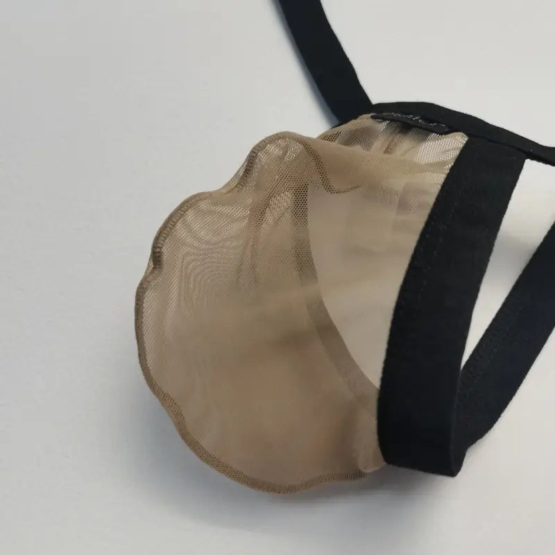 DomiGe Men's Thongs Underwear - Breathable Mesh G-String Low Rise Sexy Thong