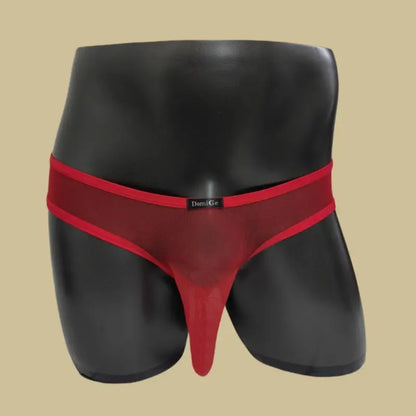 DomiGe Men's Mesh Cock Sock Brief – Breathable Nylon Pouch