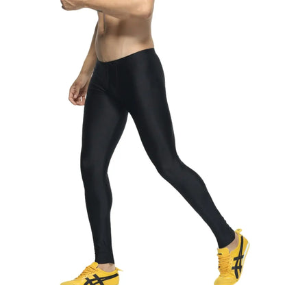 TAUWELL Men's Long John Compression Tights Leggings