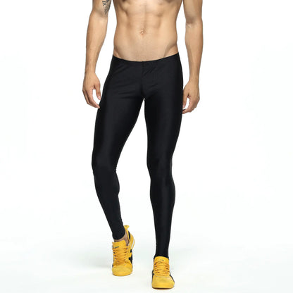 TAUWELL Men's Long John Compression Tights Leggings