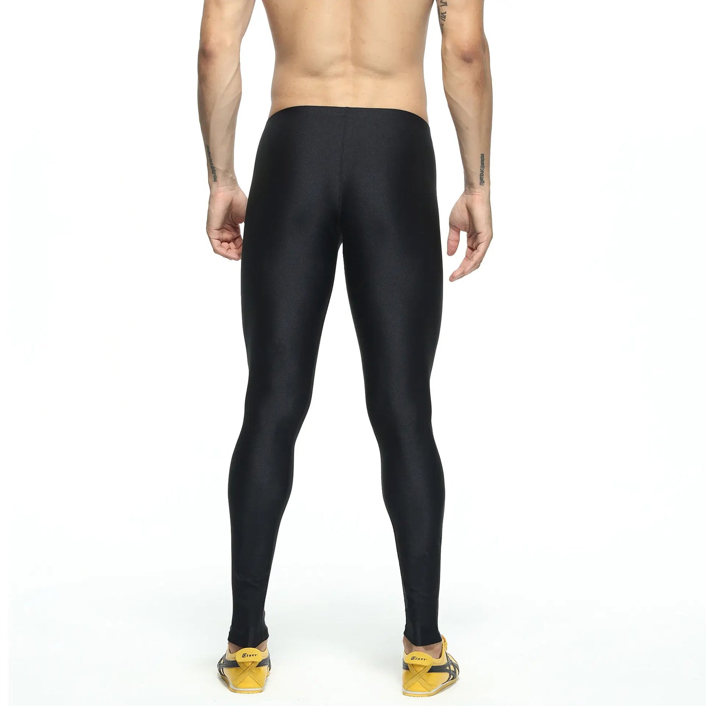 TAUWELL Men's Long John Compression Tights Leggings