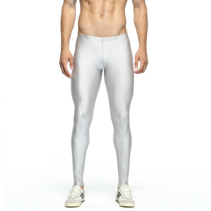 TAUWELL Men's Long John Compression Tights Leggings