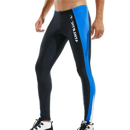 TAUWELL Men's Long John Compression Leggings - Athletic Tights