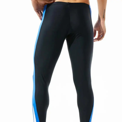 TAUWELL Men's Long John Compression Leggings - Athletic Tights