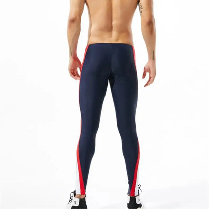 TAUWELL Men's Long John Compression Leggings - Athletic Tights