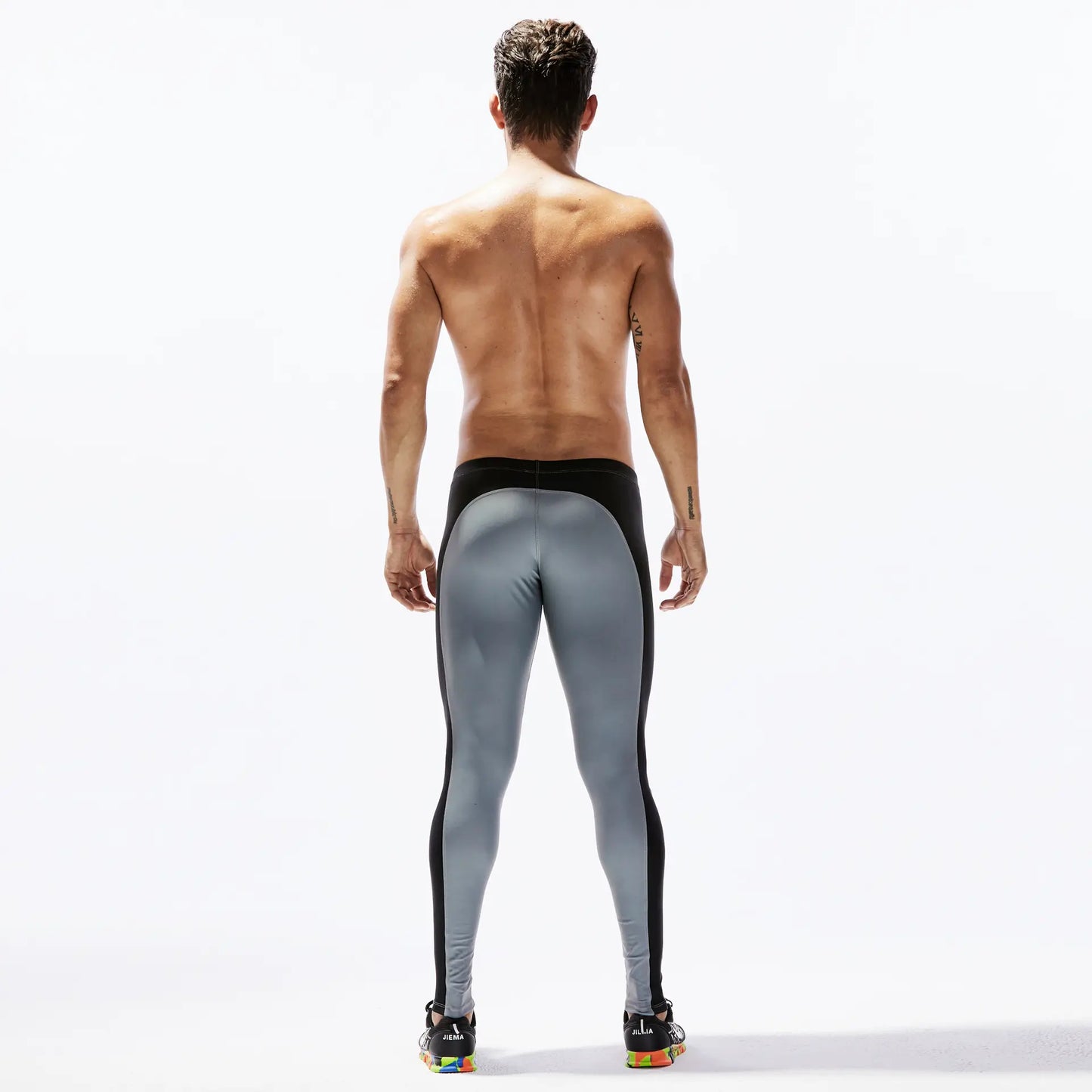 TAUWELL Men's Long John Compression Leggings - Performance Sports Tights