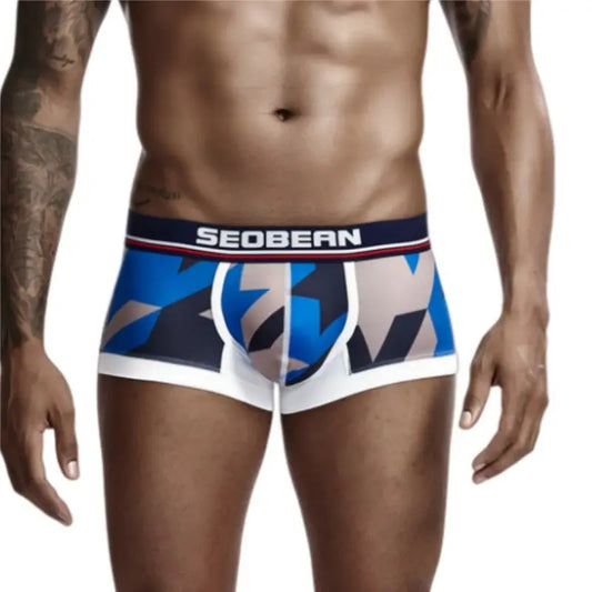 Sexy Low Rise Boxer Briefs for Men 90225