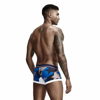 Sexy Low Rise Boxer Briefs for Men 90225