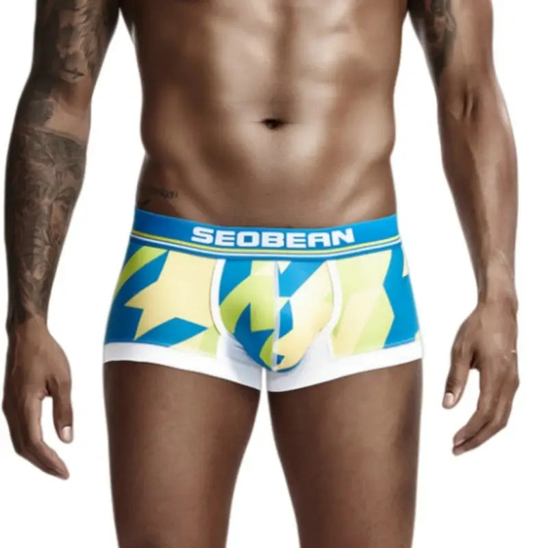 Sexy Low Rise Boxer Briefs for Men 90225