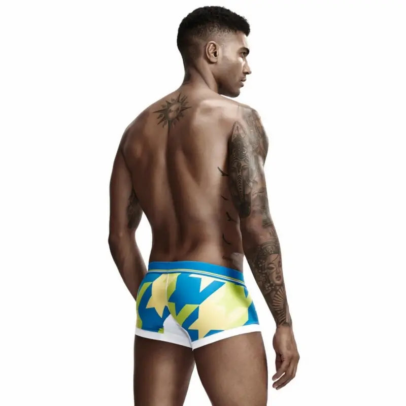 Sexy Low Rise Boxer Briefs for Men 90225