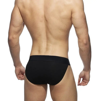 Adannu Men's Briefs with Extra Wide Elastic Belt