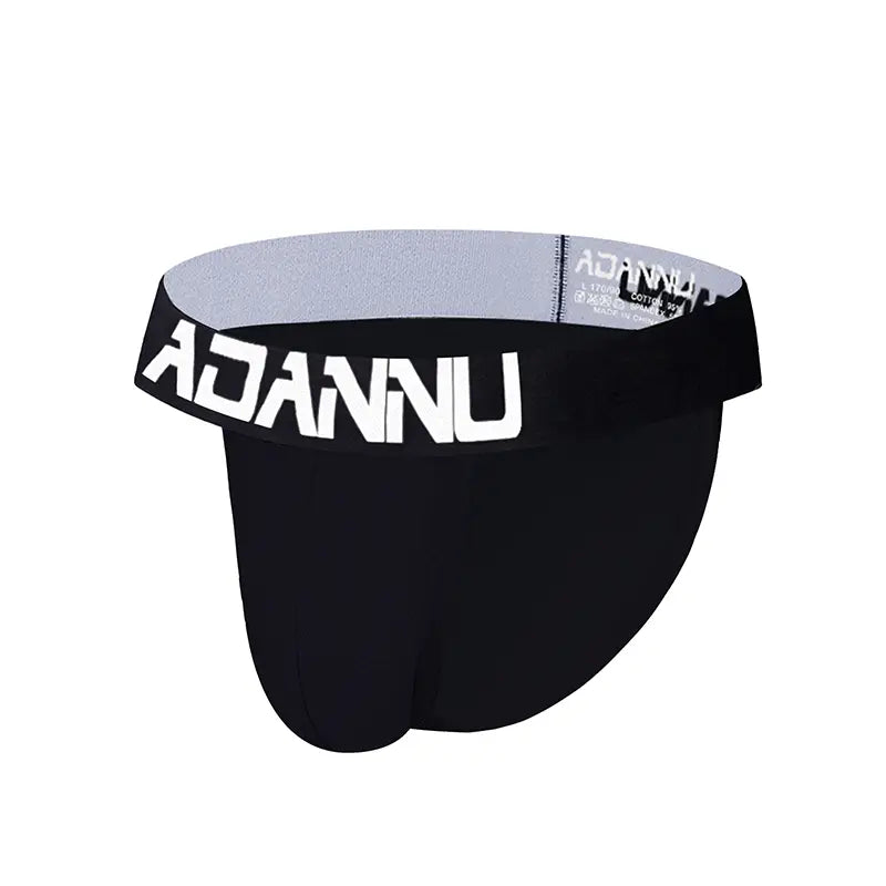 Adannu Men's Briefs with Extra Wide Elastic Belt