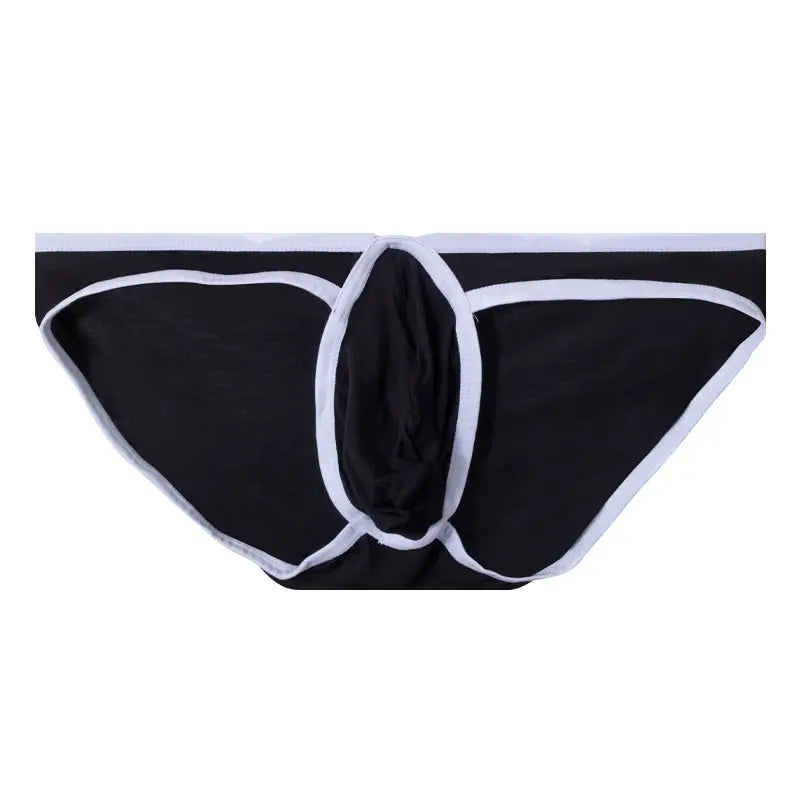 ADANNU Men's Sexy Modal Briefs - Sporty Low-Rise Bikini Enhancing Underwear