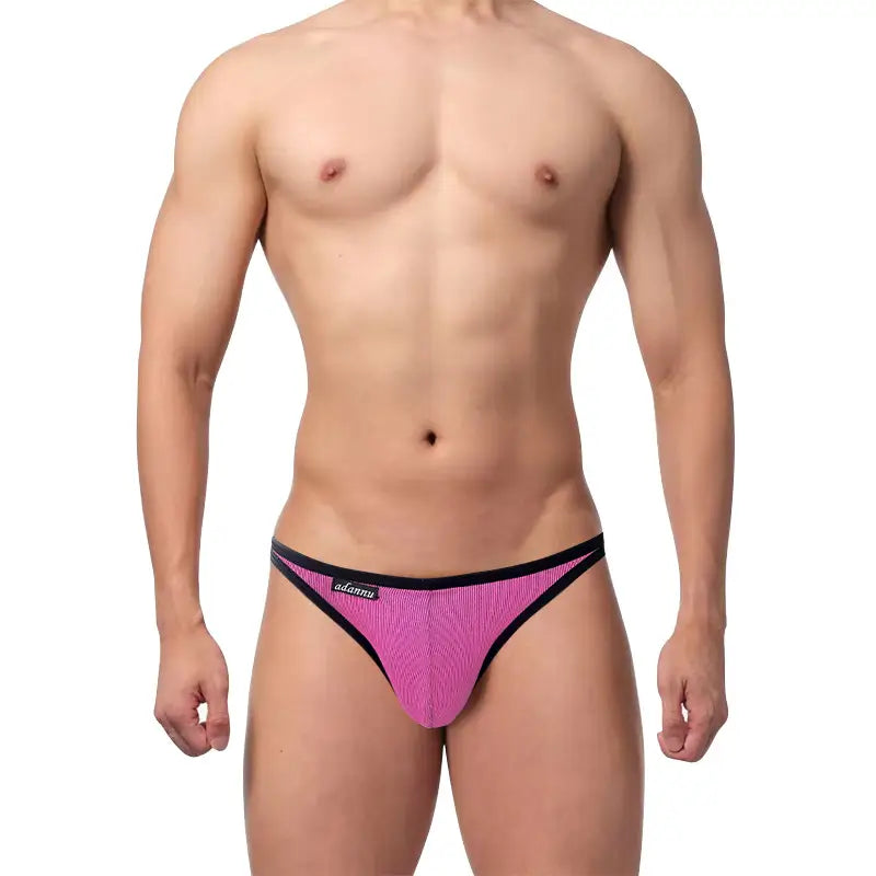 Adannu Men's Low Rise Bikini Briefs - Comfortable, Breathable, and Sexy Underwear