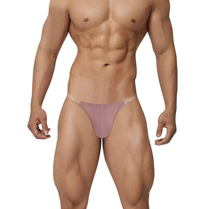 Adannu Men's U-Shaped Low Waist Briefs in Modal - Transparent Waistband for a Stylish Innerwear Experience