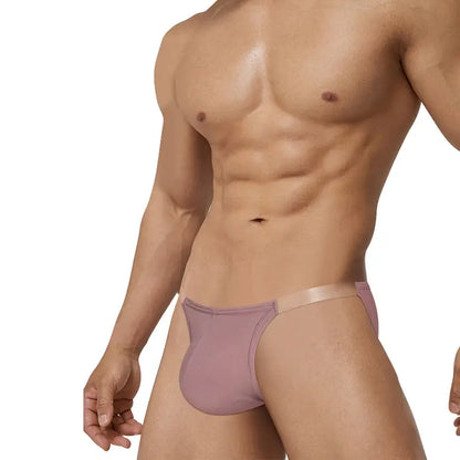 Adannu Men's U-Shaped Low Waist Briefs in Modal - Transparent Waistband for a Stylish Innerwear Experience