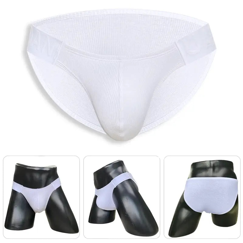 Adannu Men's Sexy Embossed Briefs - Classic Chinese Design