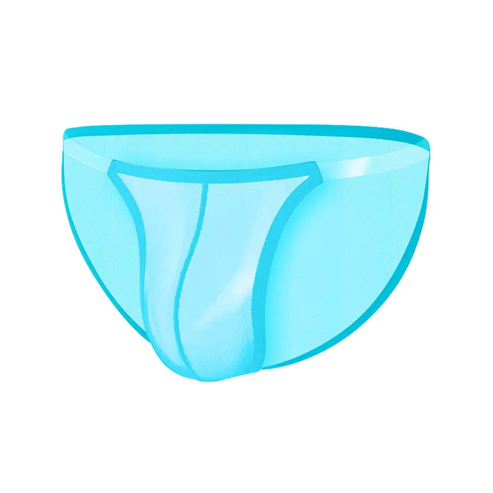 Calzoncillos de malla transparente ultradelgados de cintura alta de 0,01 mm para hombre de Adannu