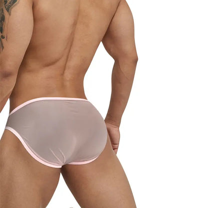 ADANNU Herren-Slip aus ultradünnem 0,01 mm Mesh – sexy, mikroelastisch und weiche Passform