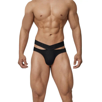 Adannu Herren-Slip aus Baumwoll-Spandex mit verbessertem Beutel-Design