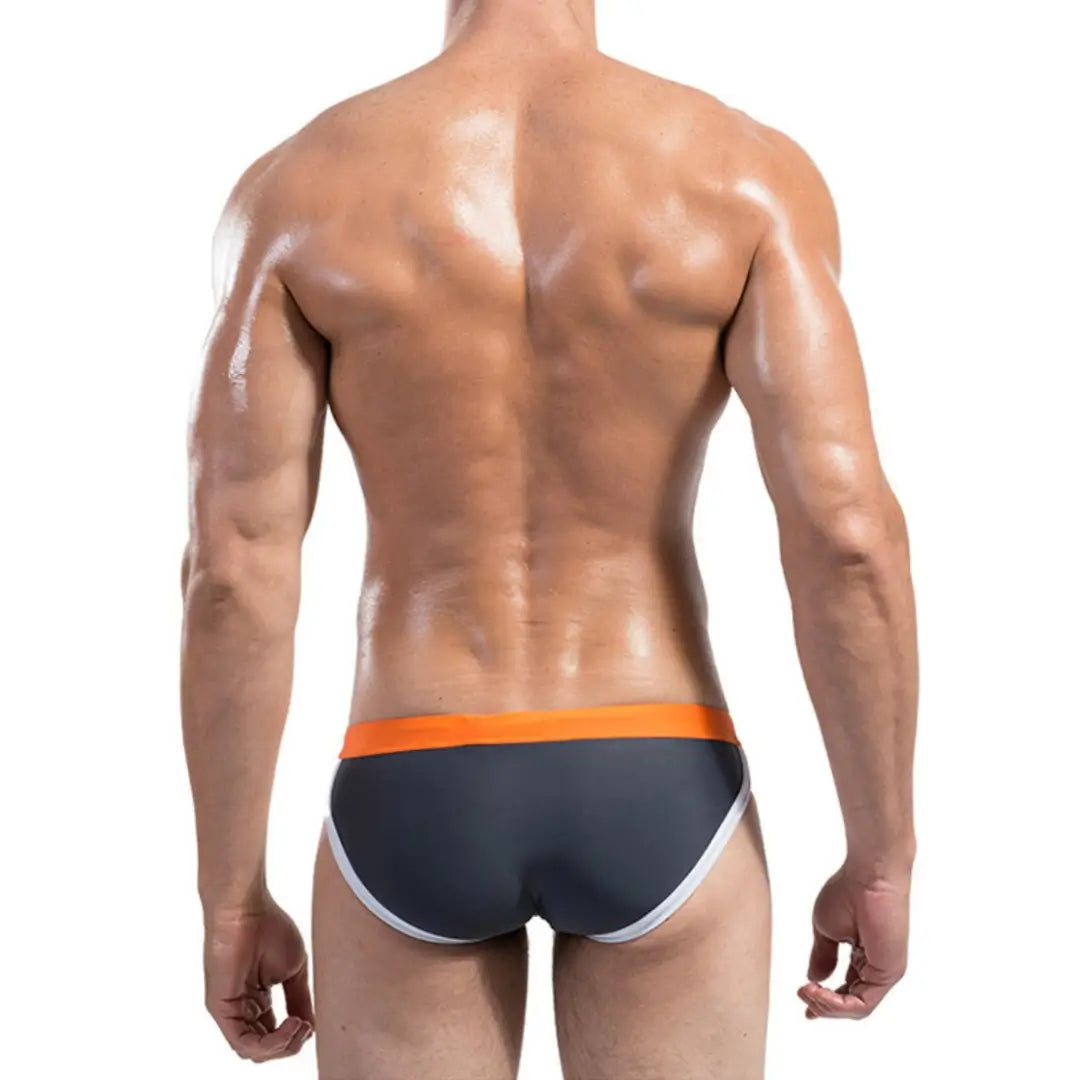 Desmiit Men's Swim Brief - 82% Nylon + 18% Spandex - Sexy & Stylish Swimwear