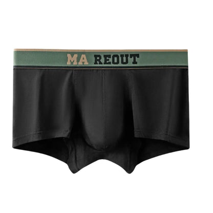 MAREOUT 100% Cotton Boxer Shorts Eco-Friendly Undies for Men