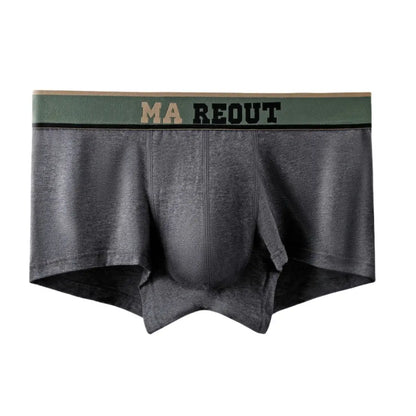 MAREOUT 100% Cotton Boxer Shorts Eco-Friendly Undies for Men