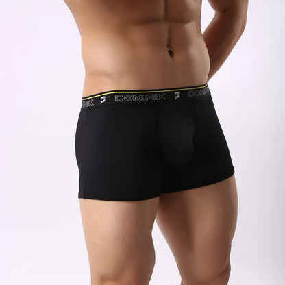 Dominik Men's Mid-Rise Boxer Briefs - Modal U-Shaped Support