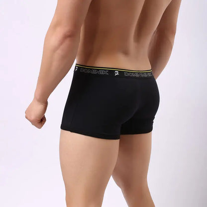 Dominik Men's Mid-Rise Boxer Briefs - Modal U-Shaped Support