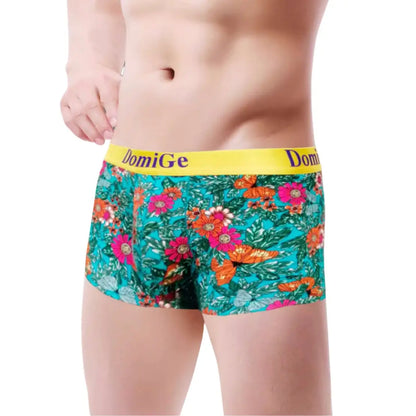 DomiGe Herren-Boxershorts, kurz, sexy, Modal-Unterwäsche für Männer