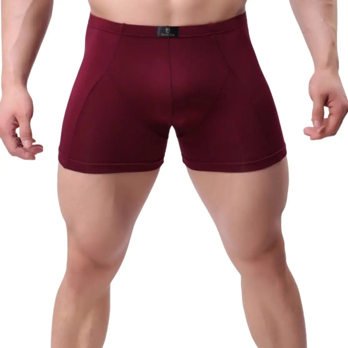 DomiGe Men's Modal Boxer Shorts Smooth Edges Rear Support