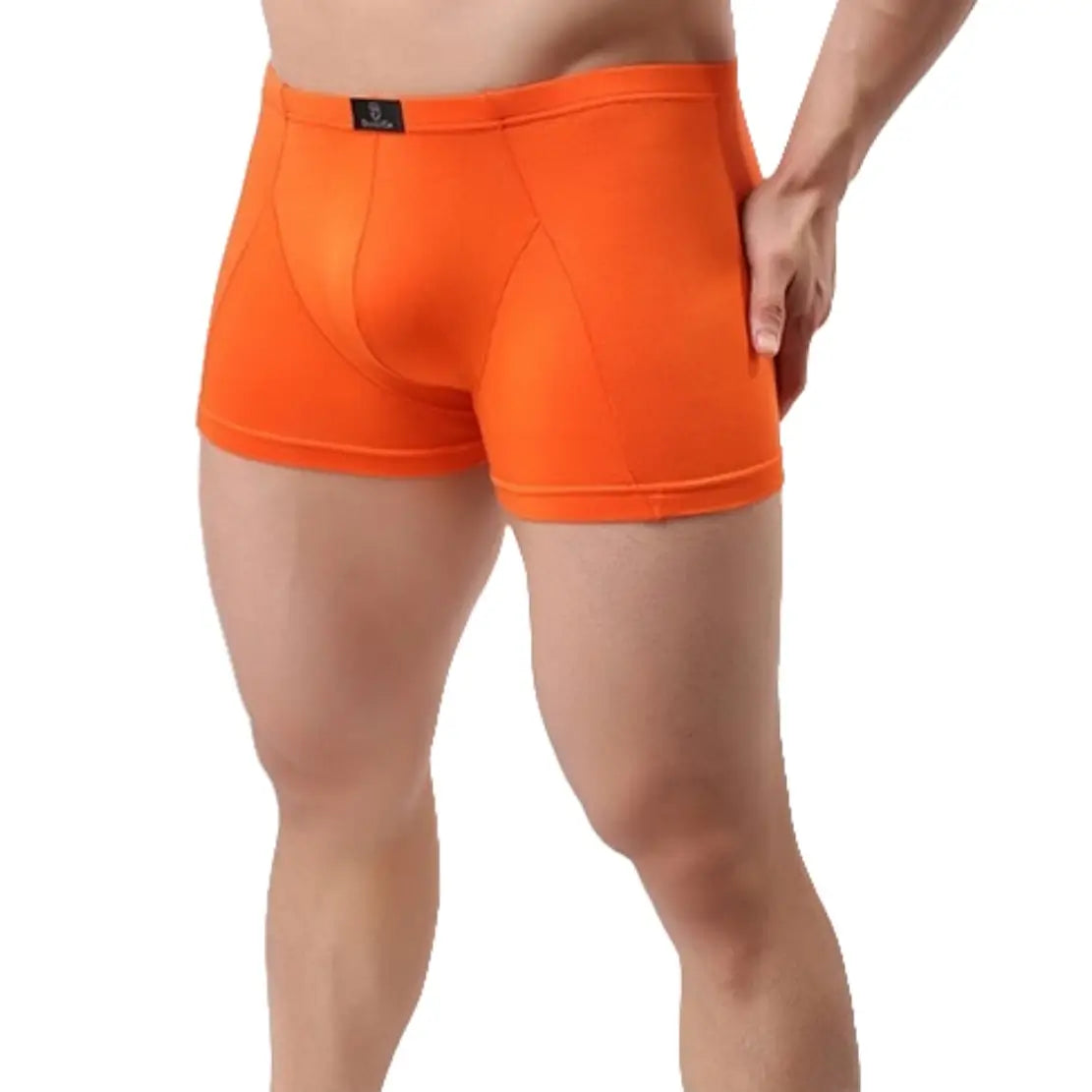 DomiGe Men's Modal Boxer Shorts Smooth Edges Rear Support