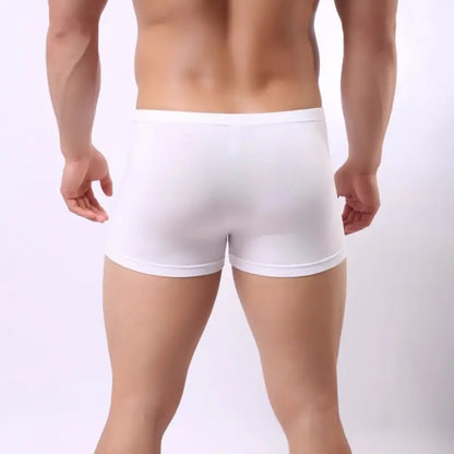 DomiGe Men's Modal Boxer Shorts Smooth Edges Rear Support