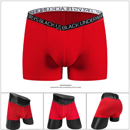 Adannu Herren-Boxershorts, atmungsaktiv, Netzstoff, Unterwäsche für Männer