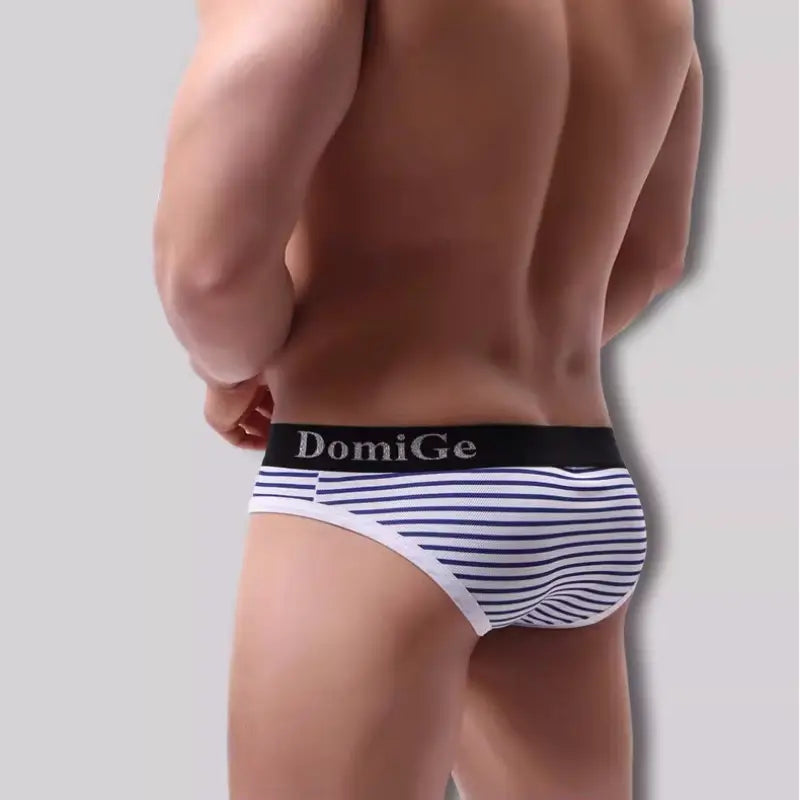 DomiGe Men’s Underwear with Pouch - Breathable Contoured Briefs