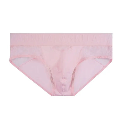 Adannu Men's Lace Brief – 95% Modal Floral Panel AD408