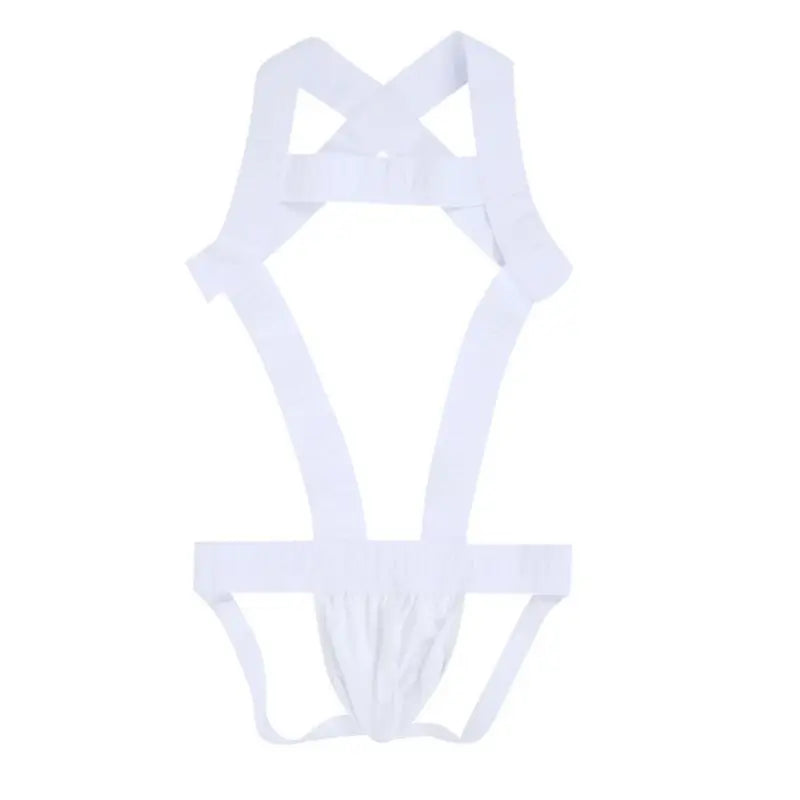 Adannu Men's Harness Jock Strap – Wide Strap Double-D Back AD334