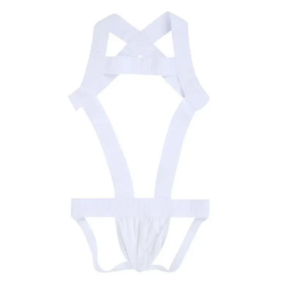 Adannu Men's Harness Jock Strap – Wide Strap Double-D Back AD334