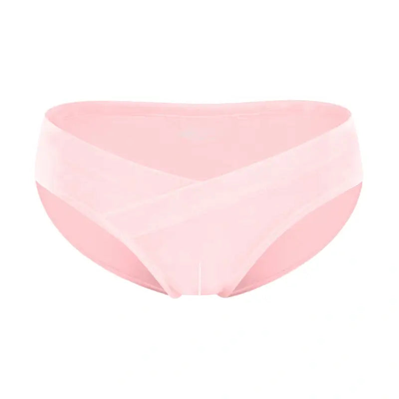 Pink low rise modal briefs flat lay - Adannu AD323