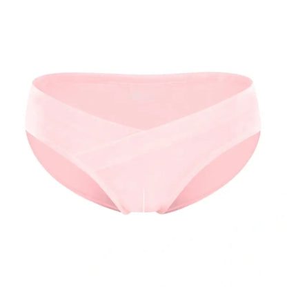 Pink low rise modal briefs flat lay - Adannu AD323