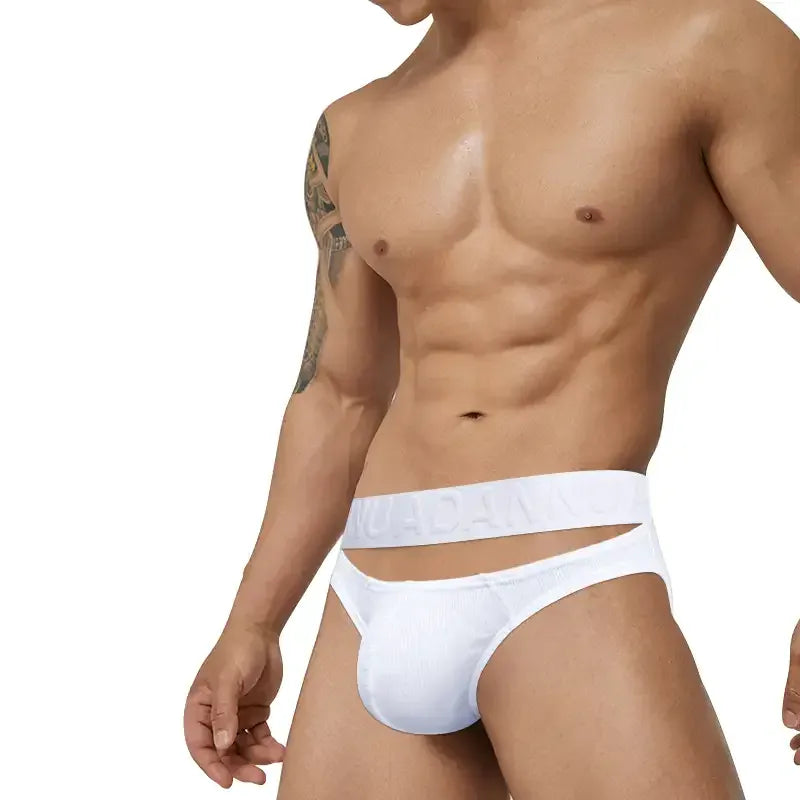 Adannu Adannu Men's Briefs - Breathable Low Rise Underwear with Enhanced Pouch Support