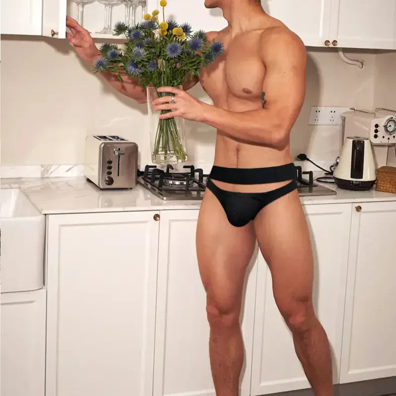 Adannu Adannu Men's Briefs - Breathable Low Rise Underwear with Enhanced Pouch Support