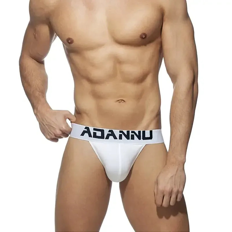 Adannu Adannu Men's Briefs with Extra Wide Elastic Belt